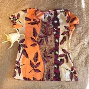 KOI scrub top size L